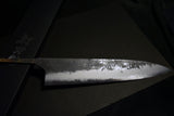 ●Japanese Chef Knife Mazaki Naoki White 2 Black Nashiji Gyuto 240-270mm 4.26