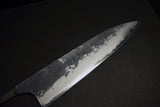 ●Japanese Chef Knife Mazaki Naoki White 2 Black Nashiji Gyuto 240-270mm 4.26