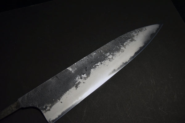 ●Japanese Chef Knife Mazaki Naoki White 2 Black Nashiji Gyuto 240-270mm 4.26