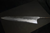 ●Japanese Chef Knife Mazaki Naoki White 2 Black Nashiji Gyuto 240-270mm 4.26
