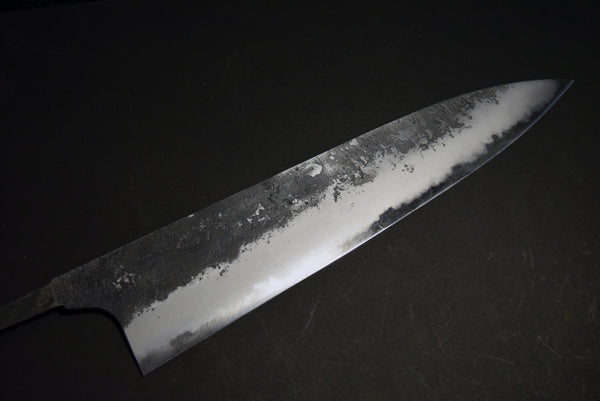 ●Japanese Chef Knife Mazaki Naoki White 2 Black Nashiji Gyuto 240-270mm 4.26