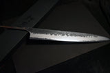 ●Japanese Chef Knife Mazaki Naoki White 2 Black Nashiji Sujihiki 270-300mm 4.26