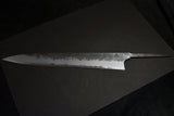 ●Japanese Chef Knife Mazaki Naoki White 2 Black Nashiji Sujihiki 270-300mm 4.26