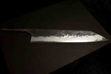 ●Japanese Chef Knife Mazaki Naoki White 2 Kuro Nashiji Kiritsuke Gyuto 270mm 4.25 / 4