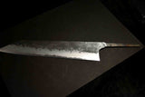 ●Japanese Chef Knife Mazaki Naoki White 2 Kuro Nashiji Kiritsuke Gyuto 270mm 4.25 / 4