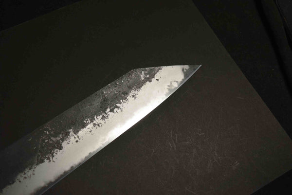 ●Japanese Chef Knife Mazaki Naoki White 2 Kuro Nashiji Kiritsuke Gyuto 270mm 4.25 / 4