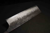 ●Japanese Chef Knife Mazaki Naoki White 2 Kuro Nashiji Nakiri 180mm 4.25 / 3