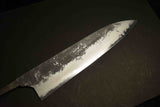 ●Japanese Chef Knife Mazaki Naoki White 2 Kuro Nashiji Bullnose Gyuto 240mm 4.25 / 1