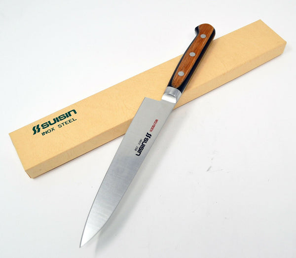 【Suisin】 INOX steel Japanese Paring - Petty Knife 80mm -150mm from Japan *F/S*