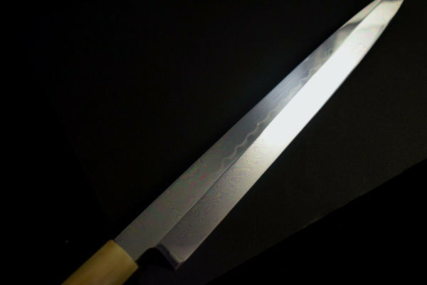 Japanese Chef Knife Yoshikazu Ikeda White 3 Honyaki Yanagiba 295mm Japan *F/S*(IF_8EEDC9B0)★
