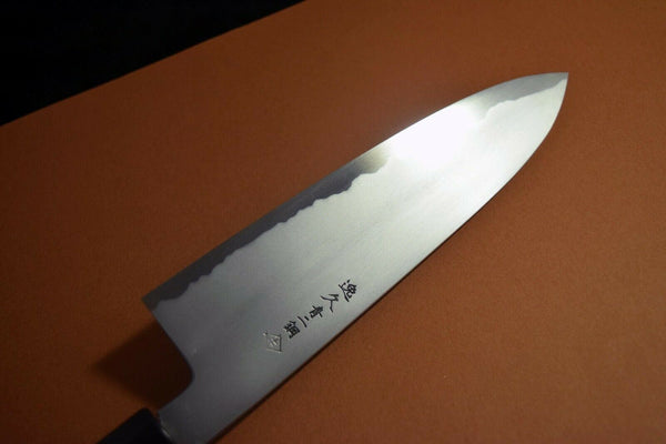 Japanese Chef Knife Itsuo Doi Aogami Blue 2 Wa Santoku 195mm from Japan *F/S*(IF_870AF73A)★