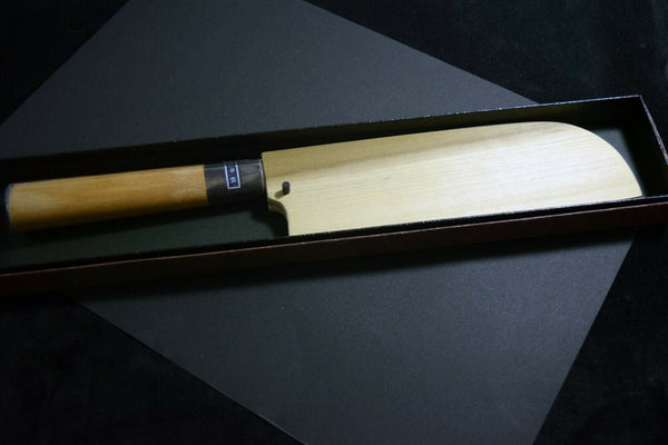 Japanese Chef Knife Tomoo Nakamura White 2 Dragon sculpture Kamagata Usuba 180mm(IF_858972C0)★