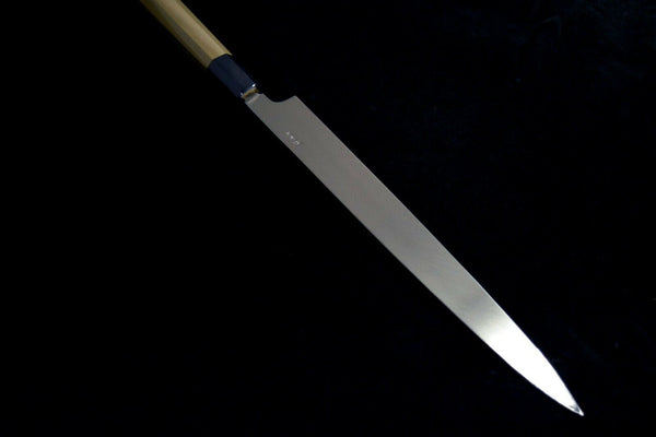 Japanese Chef Knife Ikyu INOX Mono Steel Yanagiba 300mm w/ Sheath Japan *F/S*(IF_4CC5189A)★