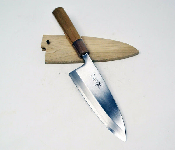 【Suisin】 White 3 Carbon Steel Deba knife 165mm Kasumitogi from Sakai Japan *F/S*(IF_0592BB5F)★