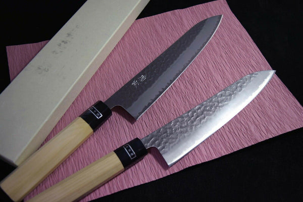 Japanese Chef knives Sukematsu Aogami Super Tsuchime Hammered Gyuto 210-240mm FS(IF_7EC90D1B)★