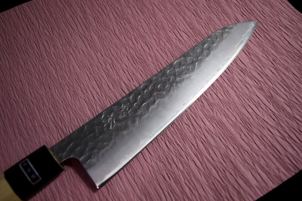 Japanese Chef knives Sukematsu Aogami Super Tsuchime Hammered Gyuto 210-240mm FS(IF_7EC90D1B)★