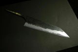 Japanese Chef Knife Mazaki Naoki White 2 Black Nashiji Kiritsuke Gyuto 180-240mm★