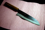 Japanese Chef knives Sukematsu Shirogami 2 Black Banno 170mm from Japan *F/S*(IF_E86707D5 )★