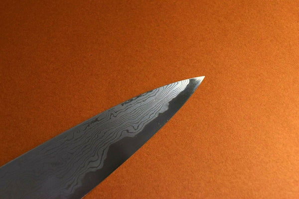 Japanese Chef Knife Ikyu by Itsuo Doi Aogami 1 Suminagashi Gyuto 210-270mm *F/S*(IF_EAB1A816)★