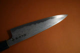 Japanese Chef Knife Ikyu by Itsuo Doi Aogami 1 Suminagashi Petty 180mm F/S(IF_1E60569F)★