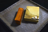 Natural Whetstone Aiiwatani Tomae & Tomo Nagura set 847g from Kyoto Japan *F/S★
