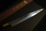 Japanese Chef Knife Yoshikazu Ikeda White 2 Honyaki Yanagiba 300mm Japan *F/S*(IF_911AC8A6)★