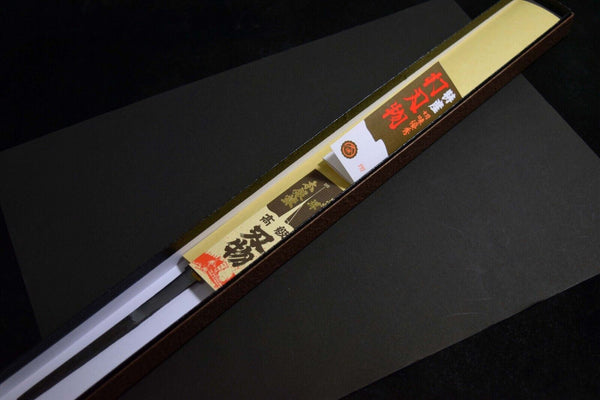 Japanese Chef Knife Tatsuo Ikeda Oil Quenched Honyaki Fuguhiki 300mm from Japan(IF_E54E7599★)