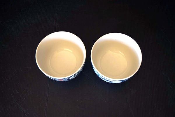 Japanese Bowl Set Vtg Porcelain Kobachi from Japan 007 F/S