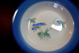 Japanese Porcelain Snack Bowl Vtg Kashibachi Platycodon grandiflorum 015 F/S