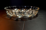 Japanese Pressed Glass Serving Dish Plate Vtg from Japan 024 F/S