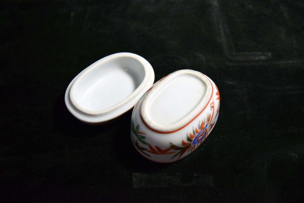 Japanese Kiyomizu Ware Ceramic Lidded Small Kaiseki Bowl Vtg. Pottery Japan 037 F/S
