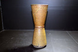 Japanese Pottery Shigaraki Ware Ceramic Flower Vase & Bamboo Vase Stand Set 040 F/S