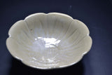 Japanese Ceramic Snack Bowl Vtg Kashibachi Pottery Flower Shape from Japan 055 F/S