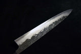 Japanese Chef Knife Mazaki Naoki Hon Sanmai Blue 2 Black Sujihiki 300mm Japan