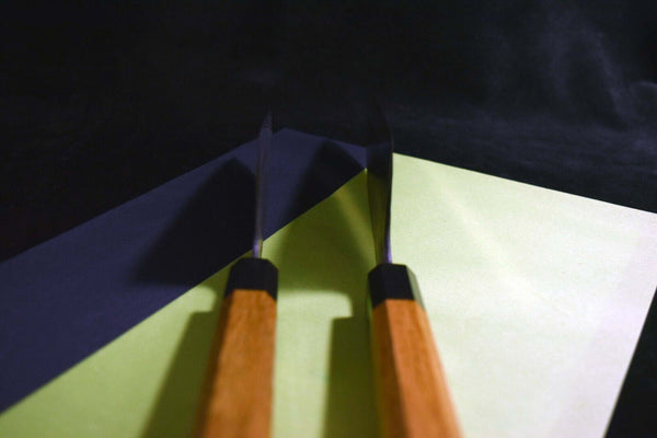 Japanese Chef knives Shimabara Yoshimitsu White 2 Black Sabakiri 120-160mm *F/S*