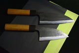 Japanese Chef knives Shimabara Yoshimitsu White 2 Black Sabakiri 120-160mm *F/S*