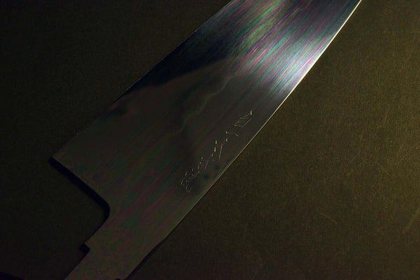 Japanese Chef Knife Yoshikazu Ikeda White 1 Water Quenched Honyaki Gyuto 240mm②
