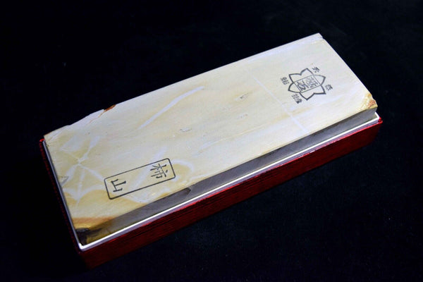 *Rare* Japanese Natural Whetstone Kakiyama White Tomae Hard 1557g Kyoto