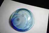Japanese Fumon Blue Glass Bowl 5pcs Set *Mnt* from Japan 062