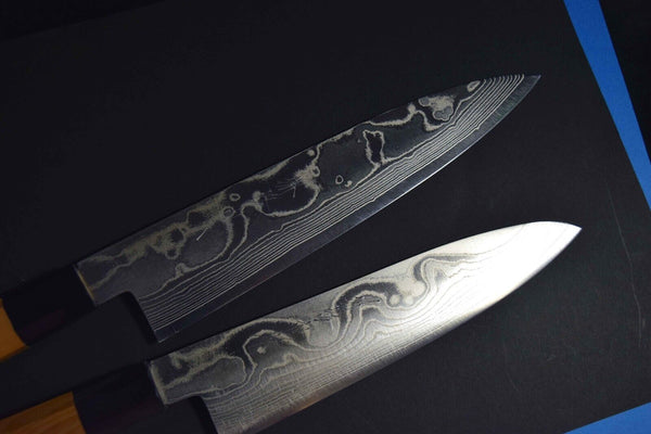 Japanese Chef Knife Sakai Keiichi 10A Nickel Suminagashi Gyuto 210-240mm Japan