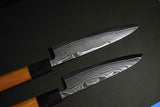 Japanese Chef Knife Sakai Keiichi 10A Nickel Suminagashi Petty 130-150mm Japan