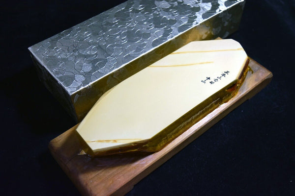 Japanese Natural Whetstone Shohonyama Nakayama Soft Kiita 1088g from Kyoto *F/S*
