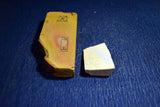 Japanese Natural Whetstone Nakayama Kiita & Mikawa Chu Nagura Set 370g razors