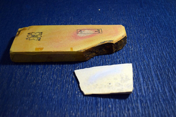 Japanese Natural Whetstone Nakayama Kiita & Mikawa Chu Nagura Set 370g razors