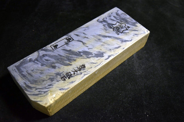 Japanese Natural Whetstone Shohonyama Takashima Karasu 1611g for Razor *F/S