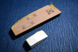 Japanese Natural Whetstone Nakayama Iromono & Mikawa Chu Nagura Set 275g razors