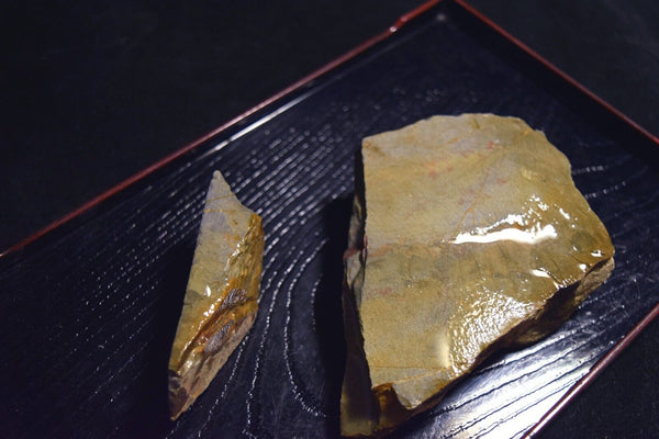 Japanese Natural Whetstone Mizukihara *Uchigumori* Haze 420g Kyoto Japan *F/S*
