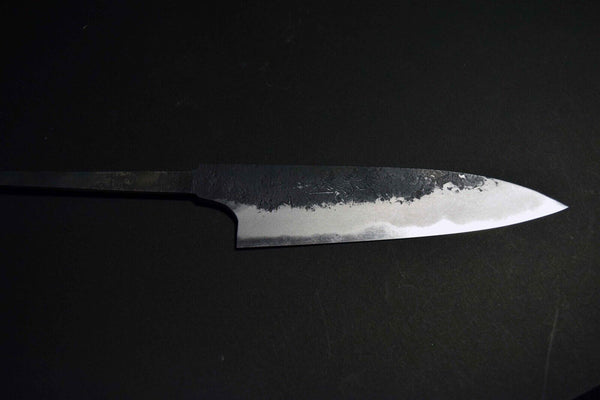 Japanese Chef Knife Mazaki Naoki White 2 Black Nashiji Petty 90mm - 120mm -150mm