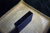 Japanese Natural Whetstone Tsushima Black 1/4 Size 554g from Nagasaki Pref. *F/S