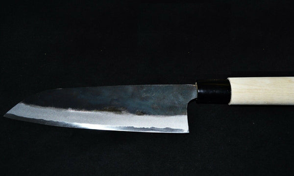 Japanese Kitchen / Chef knives Blue Steel Core Tosauchi Black Santoku 170mm from Japan F/S